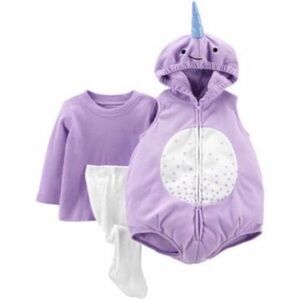 Carter Purple Unicorn Baby Outfit Set